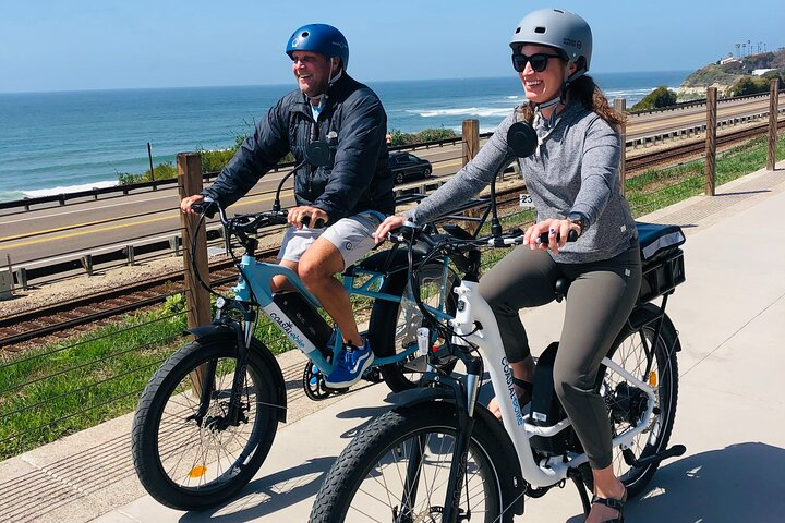 Cruising the Rail Trail on Electric Bikes in San Diego